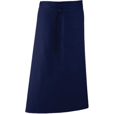 Premier Workwear Pracovní zástěra s kapsou PR158 Navy Pantone 2766 90x80cm