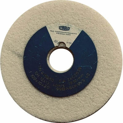 Tyrolit 99BA60K9V40 Brúsny kotúč 100 x 10 x 20 mm 60T415850