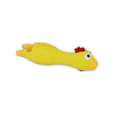 Akinu hračka pro psa latex kura 18 cm