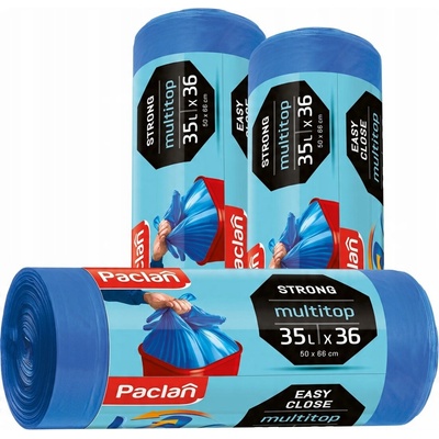 Paclan Multipop 4 uväzovacie rohy 35 l 9 µm 36 ks