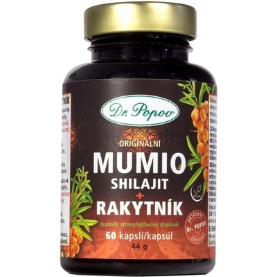 Dr. Popov Mumio Shilajt + Rakytník 60 tablet