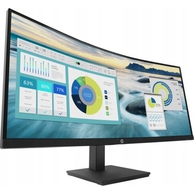 HP P34hc G4 34palcový WQHD USB-C Zakřivený Monitor, 1xHDMI, 1xDP, 4xUSB 3.1 – Zboží Mobilmania