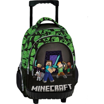 Minecraft Ученическа раница на колела Minecraft Squad (268252)