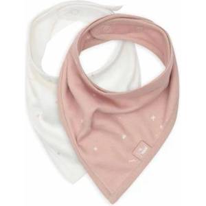 Jollein Лигавник-бандана Jollein - Twinkling, 2 броя, Wild Rose (560421) - baby