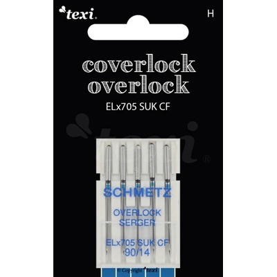 Jehly pro overlocky/coverlocky TEXI OVER/COVER ELX705 SUK CF 5x90