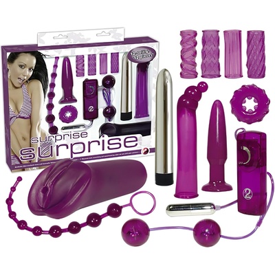 You2Toys - Еротични изненади - вибратор комплект (12 части)