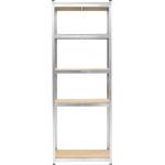 RFG Стелаж RFG, метален, с 5 рафта, 800 х 400 х 2200 mm, MDF, до 200 kg