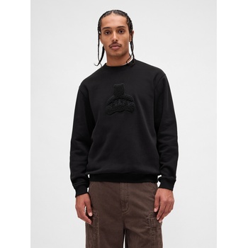 GAP Суитшърт Brannan Bear Logo VintageSoft GAP GAP | Cheren | МЪЖЕ | S