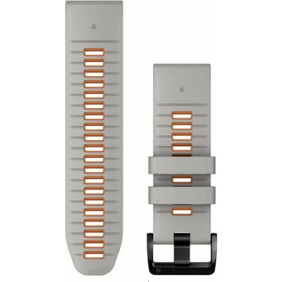 Garmin QuickFit 22, silikonový Fog Gray / Ember Orange 010-13280-02 – Zbozi.Blesk.cz
