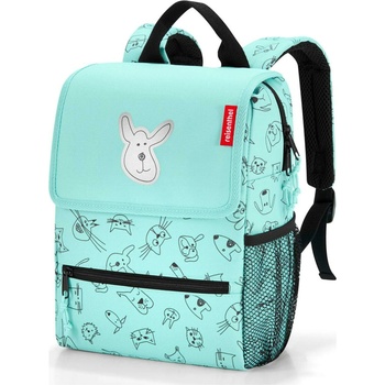 Reisenthel Раница Reisenthel Backpack Kids Cats and dogs mint Reisenthel | Sin | Момичешки | ЕДИН РАЗМЕР