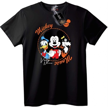 NOONEBRAND Тениска Mickey & Приятели - 4XL, White