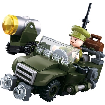 Sluban B0678B 4v1 Hlídkový Jeep