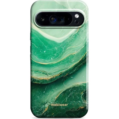 Mobiwear Google Pixel 9 / 9 Pro EP38E Zelený mramor