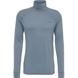 Stoic Мъжко мериносово термобельо Stoic Merino180 BengtSt. Turtle Neck Merino base layer - Pale Blue Grey - размер 4XL (015-2084-0718)