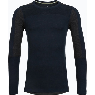 Smartwool Мъжка термоактивна блуза с дълъг ръкав Smartwool Intraknit Thermal Merino Baselayer Colourblock Crew deep navy/charcoal