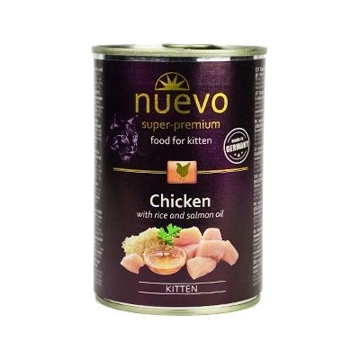 NUEVO Cat Kitten kuře 6 x 400 g