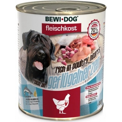 Bewi Dog Bohaté na drůbeží srdce 800 g