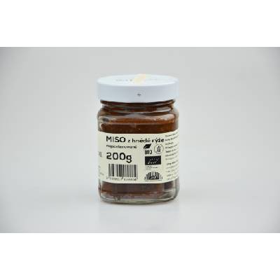 Natural Jihlava Miso pasta z hnědé rýže bez lepku BIO - 200g
