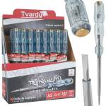 Tvardy Напреженов тестер с дисплей 185мм, 100-250v 63394 (t00940)