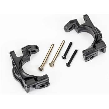 Traxxas Кастър блок Traxxas Caster blocks (c-hubs), extreme heavy duty, black (left & right)/ 3x32mm hinge pins (2)/ 3x20mm BCS (2) (for use with #9080 upgrade kit) TRX9032 (TRX9032)