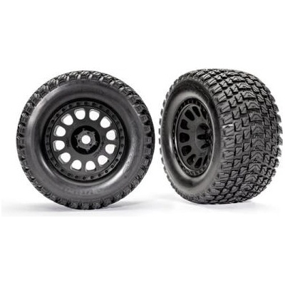 Traxxas колело 4.3/5.7", джанта XRT Race черен, гума Gravix (чифт)