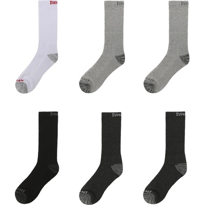Everlast Мъжки чорапи Everlast 6pk Crew Sock Mens - Multi Hung