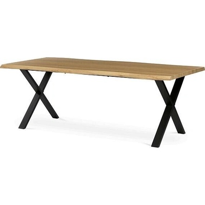 Autronic HT-F4321 OAK Jídelní stůl 210 x 100 cm mdf divoký dub Hnědá