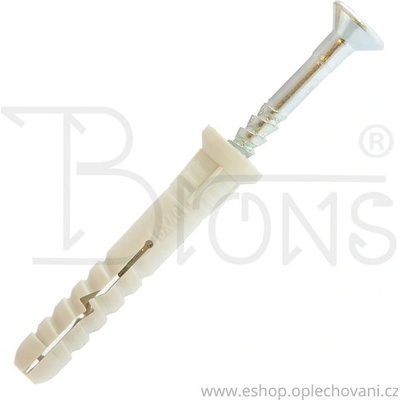 KLIMAS Natloukací hmoždinka Rozměr: 6x40 – Hledejceny.cz