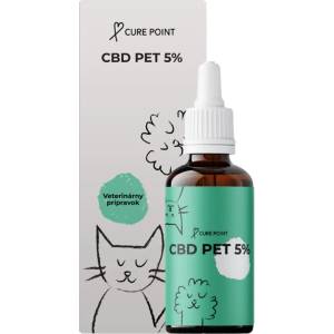 CURE POINT CBD Pet 5% масло без аромат, 10 мл