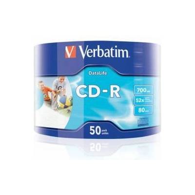 Verbatim CD-R DataLifePlus 700MB (PRINTABLE) - 50 бр