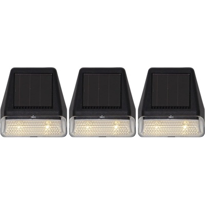 Star Trading Комплект от 3 слънчеви LED лампи за стена Wally, височина 7, 5 cm Wall Mini - Star Trading (481-62)