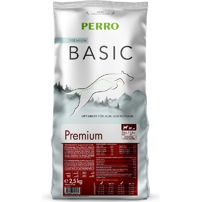 Perro Basic mium 2,5 kg