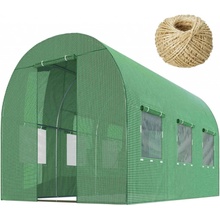 Plonos zahradní tunel 3x2 m 6m2 zelený