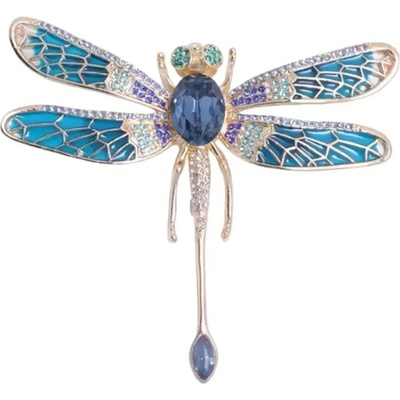 Amparo Miranda Brošňa Vážka AM7267 Modrá modrá