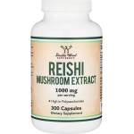 Double Wood Supplements Reishi Mushroom Extract 500 mg [300 капсули]