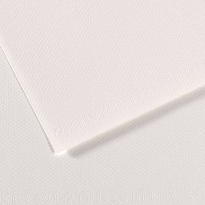 Canson Mi-Teintes listy A4 160g 25 archů bílá 335