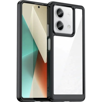 HQWear Кейс HQWear Outer Space Case за Xiaomi Redmi Note 13 5G, черен (Redmi Note 13 5G black Outer Space Case)