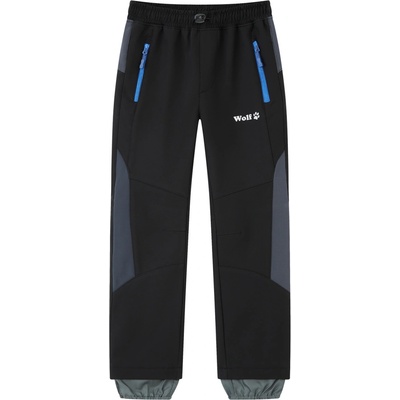 Wolf B2495 modré zipsy čierna