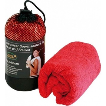 Printwear Rychleschnoucí sportovní ručník z mikrovlákna 40 x 80 cm Červená