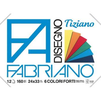 Fedrigoni Блок за рисуване Tiziano, 24 x 33 cm, 160 g/m2, нас (1575120026)