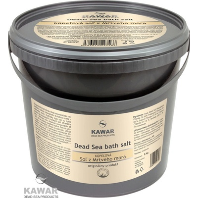 Kawar sůl z Mrtvého moře 5 kg