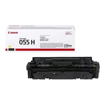 Canon 055H тонер касета 1 броя Оригинал Жълт (3017C004) (3017C004)