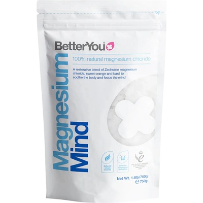 BetterYou Magnesium Bath Flakes Mind Magnéziové vločky do kúpeľa myseľ 750 g