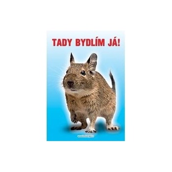 Nálepka 12x8,5 cm osmák degu