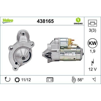 Startér VALEO 438165