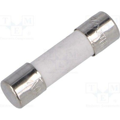CONQUER ELECTRONIC UDA 2.5A 250V Pojistka: tavná; keramická,kulatý; 2,5A; 250VAC; zpožděná; 5x20mm