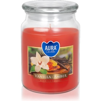 BISPOL Vanilla & Amber ароматна свещ 500ml