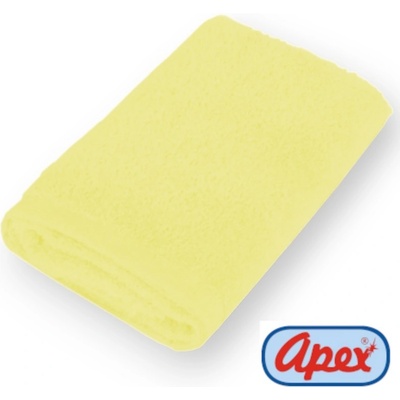 Apex ručník APEX UNI 50x100 Světle žlutá