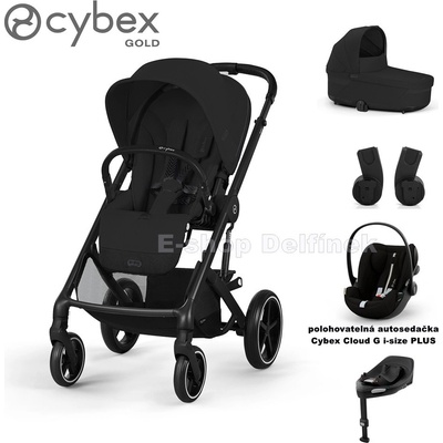 CYBEX BALIOS S LUX SET M Moon Black 2025