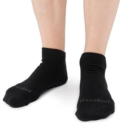 Vlnka Bavlněné barefoot ponožky kotníkové černá